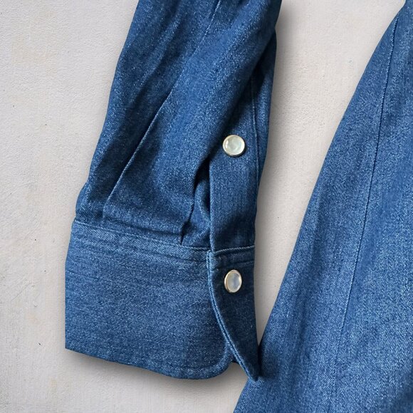 Tuckernuck Winnie Denim Blouse - Picture 6 of 6
